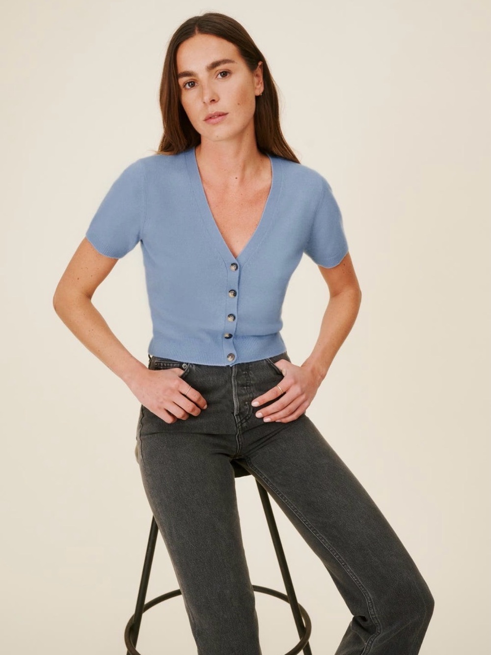 Reformation Cashmere Cardigan